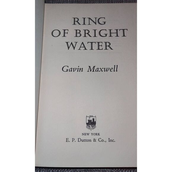 Ring of Bright Water by Gavin Maxwell 1961 Hardcover Sixth Printing - Picture 5 of 15